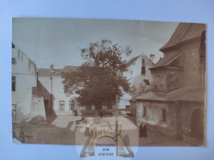 Stary Sacz, child, monastery, photographic circa 1915