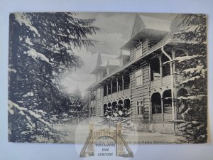 Zakopane, Dr. Chramec's facility, winter ca. 1910