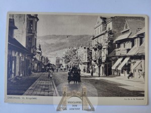 Zakopane, Krupówki Street, photo: Wieczorek 1937
