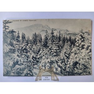Tatry, Giewont w zimie ok. 1925