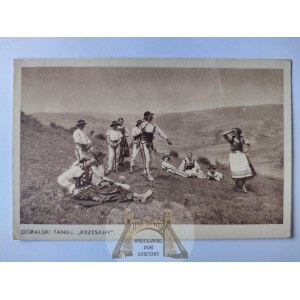 Tatry, góralski taniec Krzesany ok. 1925