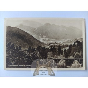 Szczawnica, widok z Połonin 1929