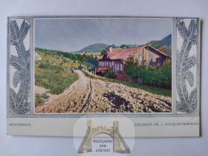 Szczawnica, Dr. Kołączkowski's clinic, decorative frame ca. 1910