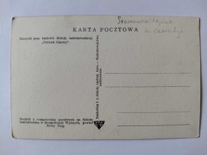 Pieniny, Sromowice Wyżne near Czorsztyn, instructor school, scouting ca. 1925