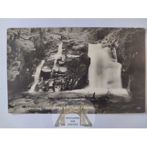 Pieniny, wodospad Sewerynówka ok. 1930