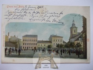 Bielsko Biala, Joseph Square, 1903