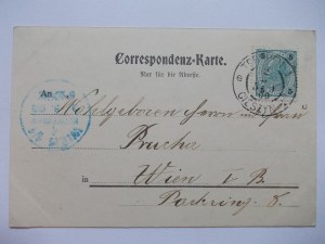 Cieszyn,Teschen, Dworcowa Street, 1900