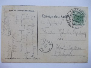 Cieszyn,Teschen, Schiller monument, ca. 1910