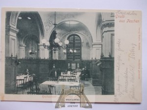 Cieszyn,Teschen, Deutsches Haus restaurant, 1899