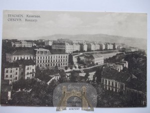 Cieszyn, Teschen, barracks, ca. 1914