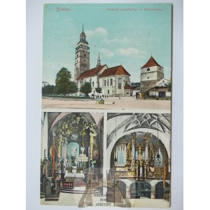 Żywiec, kościół parafialny, 1918