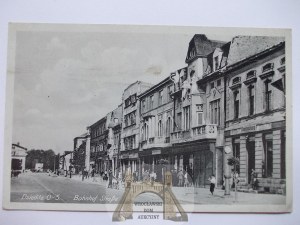 Czechowice Dziedzice, Dworcowa Street, 1943
