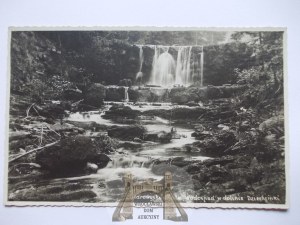 Vistula River, occupation, waterfall, circa 1940.