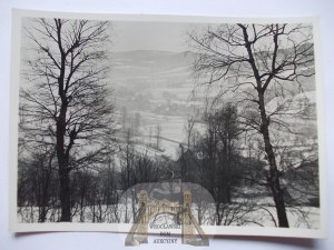 Wisla Głębce, winter, Atlas Bookstore, photo by Wieczorek, 1939