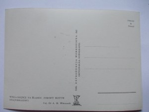 Wisla Głębce, winter, Atlas Bookstore, photo by Wieczorek, 1939