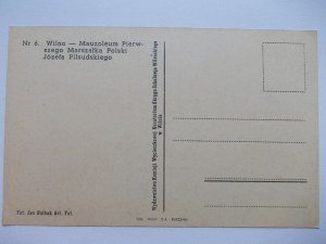 Lithuania, Vilnius, Pilsudski mausoleum, ca. 1938