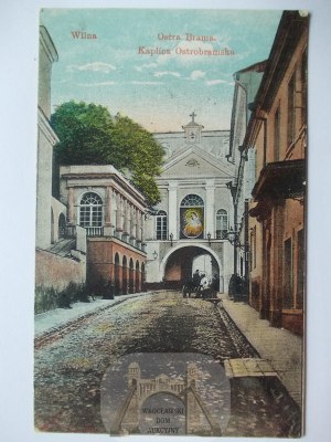 Lithuania, Vilnius, Ostra Brama (Gate of Dawn), 1917