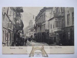 Lithuania, Vilnius, Great Street, 1906