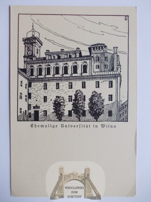 Lithuania, Vilnius, university, ca. 1916