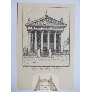 Litwa, Wilno, kościół reformacki, ok. 1916