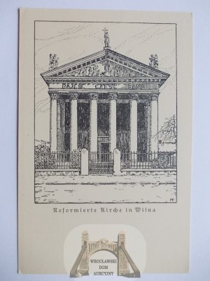 Lithuania, Vilnius, Reformed Church, ca. 1916
