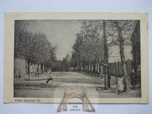 Lithuania, Vilnius, street, 1918