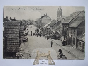 Lithuania, Kielmy, street, 1917