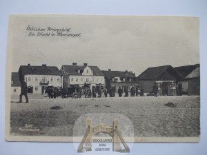 Lithuania, Marijampole, Market Square, 1918