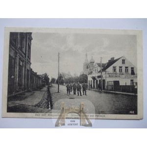 Litwa, Kalwaria, ulica, cerkiew, 1915