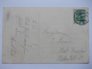 Lithuania, Kretinga, border, 1909