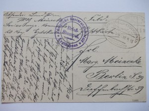 Lithuania, Wierzbos, Virbalis, Wirballen, railway station, 1918