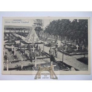 Białoruś, Grodno, cmentarz, 1917