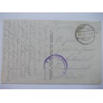 Białoruś, Grodno, spalona dworzec, 1918