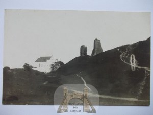 Belarus, Novogrudok, castle ruins, photo, ca. 1916