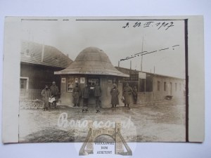 Belarus, Baranovichi, field bookstore, photo, ca. 1917