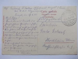 Belarus, Pinsk, Brest Street, ca. 1910 (mailed 1915)
