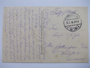 Belarus, Pinsk, fish stand, 1916