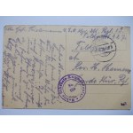 Białoruś, Pińsk, bulwar, statki, 1917