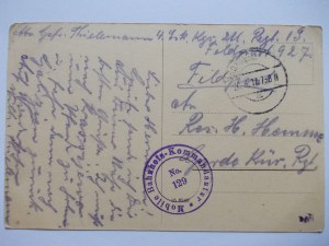 Belarus, Pinsk, boulevard, ships, 1917