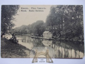 Belarus, Minsk, river, 1911