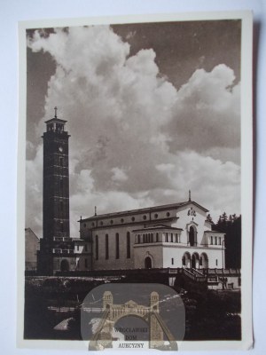 Ukraine, Lviv, N. M. P. Ostrobramska church, Atlas Bookstore, photo by Lenkiewicz, 1938