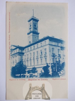 Ukraine, Lviv, magistrate, ca. 1900