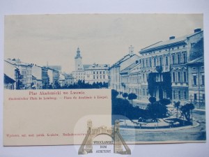Ukraine, Lviv, Academic Square, ca. 1900