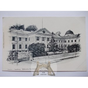 Ukraina, Lwów, Biblioteka Ossolińskich, ok. 1900