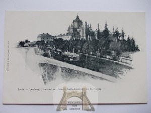 Ukraine, Lviv, cathedral, ca. 1900