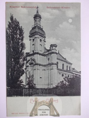 Ukraine, Lviv, Church of the Holy Sacrament, circa 1900.