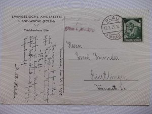 Ukraine, Stanislawow, Elim female evangelical institution, 1935
