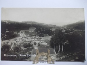 Ukraine, Krzemieniec, west side, ca. 1925