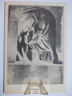 Ukraine, Krzemieniec, monument to Slowacki, 1930