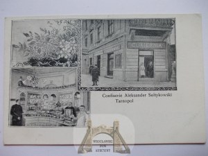 Ukraine, Ternopil, Alexander Soltykovskyi confectionery, circa 1900.